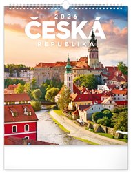 Nástěnný kalendář Česká republika 2026