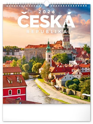 Nástěnný kalendář Česká republika 2026 - 