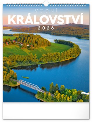 Nástěnný kalendář Vodní království 2026 - 