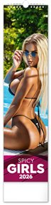 Nástěnný kalendář Spicy Girls 2026