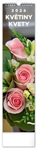 Nástěnný kalendář Květiny – Kvety 2026