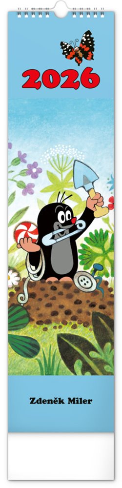 Nástěnný kalendář Krteček – Krtko 2026 - 