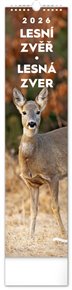 Nástěnný kalendář Lesní zvěř – Lesná zver 2026