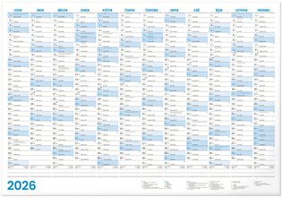 Roční kalendář 2026, B1 - 