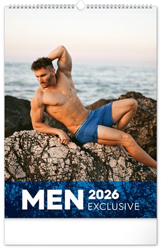 MEN EXCLUSIVE 2026 KALENDÁŘ NÁSTĚNNÝ