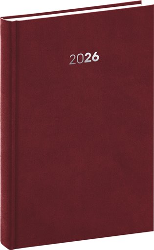 Denní diář Balakon 2026, bordó - 