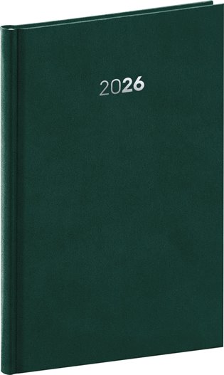 Týdenní diář Balakon 2026, zelený - 