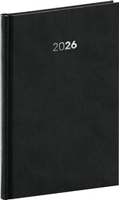 Týdenní diář Balakon 2026, černý