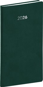 Kapesní diář Balakon 2026, zelený
