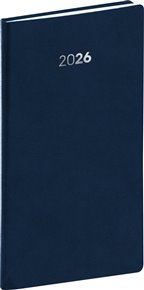 Kapesní diář Balakon 2026, tmavě modrý