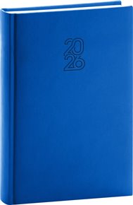 Denní diář Aprint 2026, modrý
