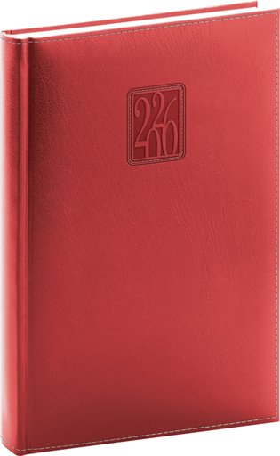 Denní diář Panama 2026, červený - 