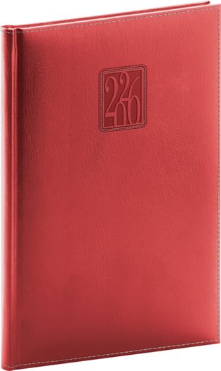 Týdenní diář Panama 2026, červený - 