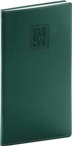 Kapesní diář Panama 2026, zelený