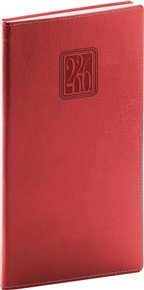 Kapesní diář Panama 2026, červený