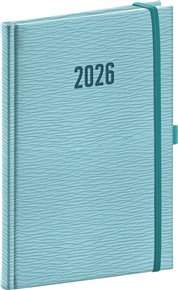 Týdenní diář Rivoli 2026, světle modrý