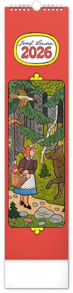 Nástěnný kalendář Josef Lada 2026 - 