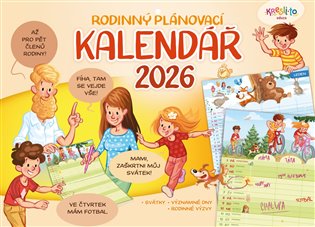 Rodinný plánovací kalendář 2026 - Filip Škoda