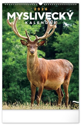 Nástěnný kalendář Myslivecký 2026