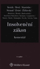 Insolvenční zákon Komentář - Jan Kozák,  kol.