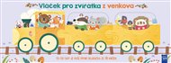 Vláček pro zvířátka z venkova -  kol.