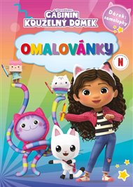 Gábinin kouzelný domek - Omalovánky: Se samolepkami