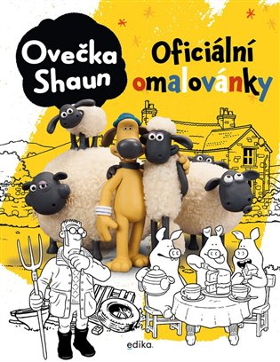 Ovečka Shaun - oficiální omalovánky - 
