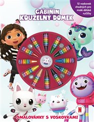 Gábinin kouzelný domek - Omalovánky s voskovkami -  kolektiv