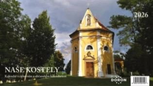Kalendář stolní 2026 - Naše kostely - 