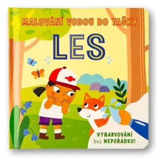 Malování vodou do tašky Les - 