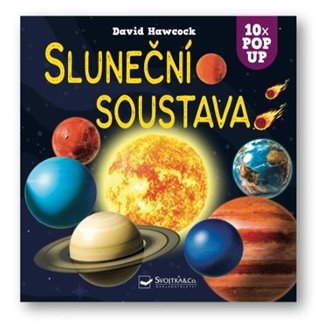 Sluneční soustava 10x POP UP - David Hawcock