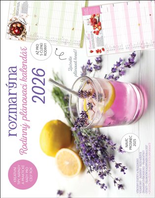 Rozmarýna - Rodinný plánovací kalendář 2026: Kreativní tipy, nápady a praktické rady po celý rok - 