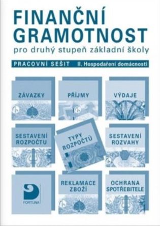 Finanční gramotnost pro druhý stupeň základní školy – Hospodaření domácnosti - pracovní sešit II - Petr Jakeš,  kol.