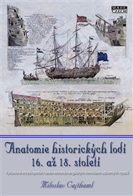 Anatomie historických lodí 16. až 18. století: Výkladová encyklopedie s česko-německo-anglickým slovníčkem odborných výrazů - Miloslav Cajthaml