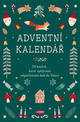 Adventní kalendář: 24 miniknížek, které zpříjemní odpočítávání dnů do Vánoc - SallyAnn DelVino