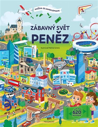 Knížka se samolepkami - Zábavný svět peněz Fragment