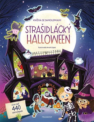 Knížka se samolepkami - Strašidlácký Halloween Fragment