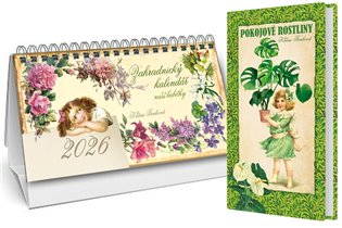 Zahradnický kalendář 2026 + Pokojové rostliny - Klára Trnková
