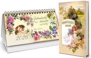 Zahradnický kalendář 2026 + Okouzlující zahrady - Klára Trnková