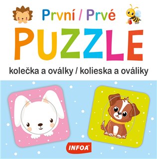 První PUZZLE - kolečka a oválky - 