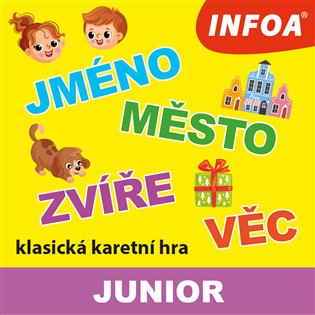Krabicová hra - Jméno, město, zvíře, věc - JUNIOR - 