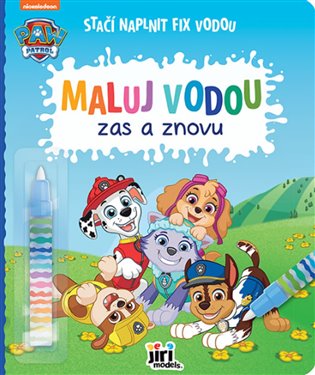 Maluj vodou zas a znovu Tlapková patrola - 