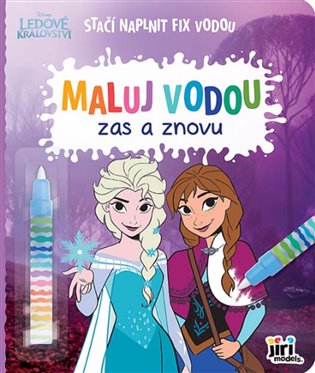 Maluj vodou zas a znovu Ledové království - 
