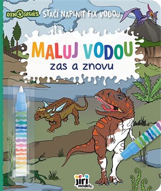 Maluj vodou zas a znovu Dinosauři - 