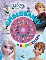 Omalovánky s voskovkami Ledové království