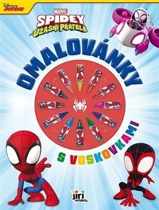 Omalovánky s voskovkami Spidey - 