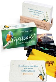 Trpělivost - s dřevěným stojánkem - Sri Chinmoy