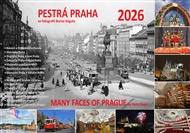 12měsíční kalendář na 2026 rok: Pestrá Praha ve fotografii Borise Koguta - Boris Kogut