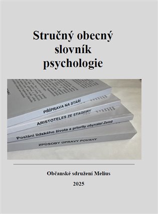 Stručný obecný slovník psychlogie - Jiří Mihola