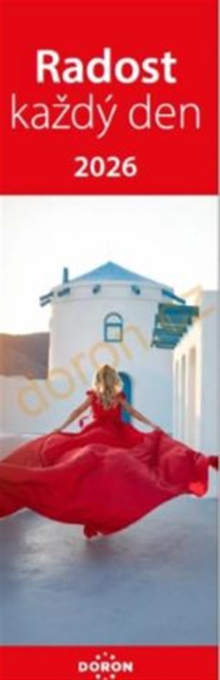 Kalendář záložkový 2026 - Radost každý den - 